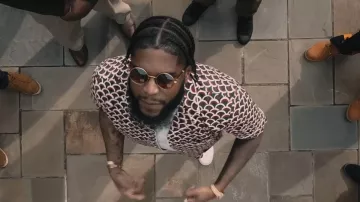 Nike Air Force 1 Low White usado por Big K.R.I.T. en BIG K.R.I.T. - Energy (Official Music Video)