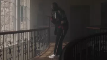 Saint Laurent Multicolor Abstract Baja Cardigan worn by Big K.R.I.T. in BIG K.R.I.T. - Energy (Official Music Video)