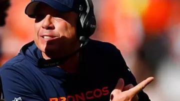 Sean Payton Broncos Camiseta con Capucha de Media Manga