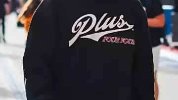 Sudadera con capucha negra usada por Lewis Hamilton en Destacados de Sprint | Gran Premio de Estados Unidos 2025