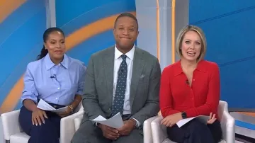 J.Crew Garçon Classic Shirt worn by Sheinelle Jones as seen in Today on October 21, 2025