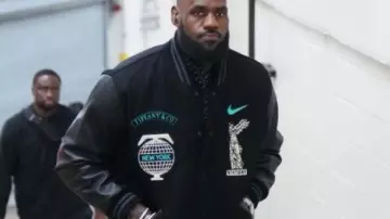 LeBron James Tiffany And Co New York Black Jacket