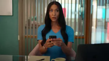 Boss Damaisa Sheath Dress worn by Sofia (Mj Rodriguez) as seen in Loot (S03E03)