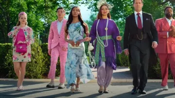 Badgley Mischka Luciana Heels worn by Sofia (Mj Rodriguez) as seen in Loot (S03E03)