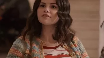 Seulement des meurtres dans le bâtiment S05 Selena Gomez Cardigan multicolore