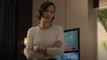 Reloj Bvlgari Serpenti Spiga usado por Celine Dumont (Marion Cotillard) como se ve en The Morning Show (S04E06)