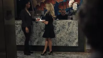 Lafayette 148 New York Fir Flare Dress worn by Bradley Jackson (Reese Witherspoon) as seen in The Morning Show (S04E06)