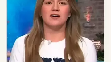The Kelly Clarkson Show 2025 T-shirt imprimé Kelly Clarkson New York City