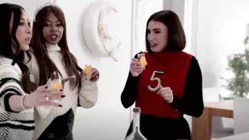 Chanel 2021 N°5 Crop Top w/ Tags worn by Bronwyn Newport as seen in The Real Housewives of Salt Lake City (S06E06)