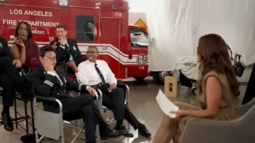 Jluxlabel Alexis Belted Cargo Pants worn by Rocsi Diaz as seen in Good Morning America on October 22, 2025