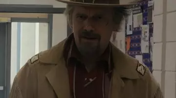 The Lowdown 2025 Ethan Hawke Fringe Jacket worn by Lee Raybon (Ethan Hawke) as seen in The Lowdown (S01)