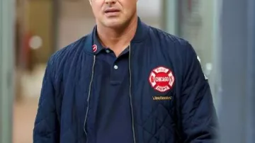 Veste Chicago Fire Kelly Severide Bleu