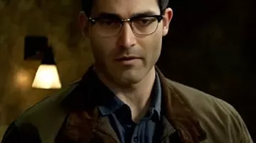 Chaqueta marrón Superman Tyler Hoechlin