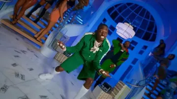 Nike Air Force 1 Low White portée par Bobby Shmurda dans Bobby Shmurda - Shmoney (Official Music Video) ft. Quavo, Rowdy Rebel