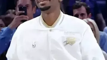 Chaqueta de ceremonia de izamiento de la bandera de los campeones de las finales de Oklahoma City Thunder 2025