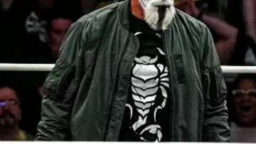 Chaqueta bomber Sting de AEW WrestleDream 2025 usada por Sting en Darby Allin vs Jon Moxley: "I Quit" ¡MOMENTOS DESTACADOS DEL PARTIDO! | AEW WrestleDream, 18/10/25