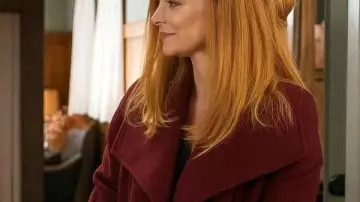 My Life with the Walter Boys S02 Sarah Rafferty Trench Coat worn by Katherine Walter (Sarah Rafferty) in My Life with the Walter Boys (S02)