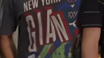 Graphic T-Shirt worn by (Selena Gomez) in Only Murders in the Building