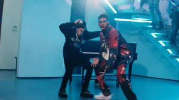 Dior Black Reflective B22 Sneakers worn by DD Osama in DD Osama - Let's Do It ft. NLE Choppa, Dee Play4Keeps