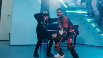 Baskets Dior Black Reflective B22 portées par DD Osama dans DD Osama - Let’s Do It ft. NLE Choppa, Dee Play4Keeps