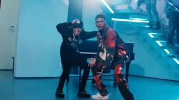 Jeans Amiri Black MX1 porté par DD Osama dans DD Osama - Let’s Do It ft. NLE Choppa, Dee Play4Keeps