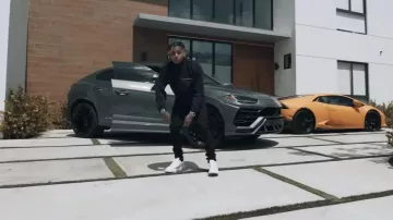 Rolex Rose Gold & Black Roman Day Date II worn by DDG in DDG - iCarly "Freestyle" (Official Video)