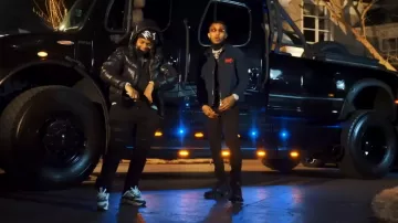 Baskets Prada Cloud Bust Thunder noires portées par DDG dans DDG x OG Parker ft. 42 Dugg - Money Long (Clip Officiel)