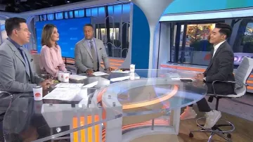 Nike LDWaffle Sneakers worn by Brian Cheung as seen in Today on  October 24, 2025