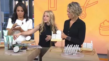 Jupe Pavaline Veronica Beard portée par Marnie Nussbaum comme on le voit dans Today le 24 octobre 2025