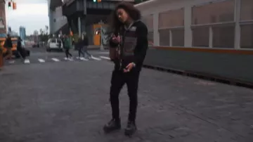 Dior Black Reflective B22 Sneakers worn by DD Osama in DD Osama - Who I Am (Official Video)