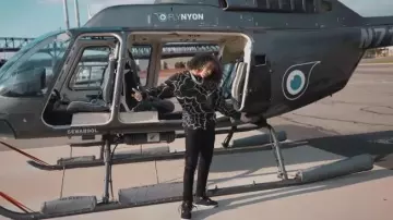 Jeans Amiri Black MX1 porté par DD Osama dans DD Osama - Who I Am (Vidéo Officielle)