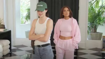 Chris Stapleton Chapeau de papa vert 47 porté par Kendall Jenner comme on le voit dans The Kardashians (S07E01)