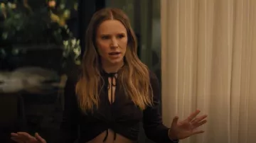 Violante Nessi Eiza Top worn by Joanne (Kristen Bell) as seen in Nobody Wants This (S02E01)