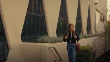 Sezane Farrow Mini Bag worn by Joanne (Kristen Bell) as seen in Nobody Wants This (S02E01)