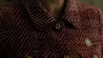 Pink Tweed Jacket worn by DA Mae Silver (Gloria Reuben) in Boston Blue