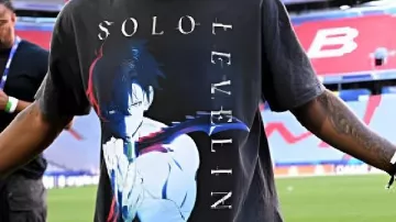 Black Graphic T-Shirt worn by IShowSpeed in IShowSpeed's FAVORITE Song ????????