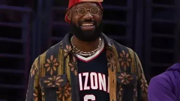 LeBron James 2025 Lakers VS Timberwolves Floral Shirt