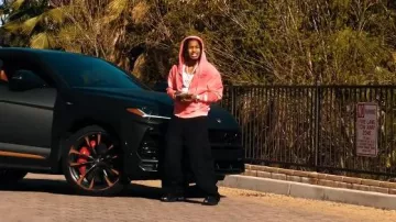 Baskets Balenciaga Black Clear Sole Triple S portées par DDG à DDG - Cet été (Clip Officiel)