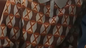 Polo Geometric Sweater worn by Mary "Sugar" Jones (Joanna Higson) in Brassic