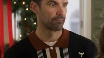 A Christmas Angel Match Sweatshirt worn by Michael (Benjamin Ayres) as seen in A Christmas Angel Match