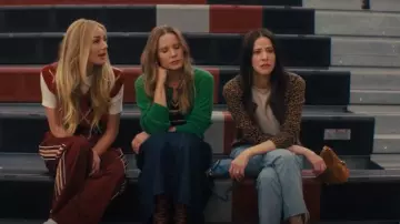 Ba&sh June Clutch worn by Esther (Jackie Tohn) as seen in Nobody Wants This (S02E02)