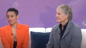 Brunello Cucinelli Boxy Fit Button Down Jacket worn by Scott Bakula as seen in Today on October 27, 2025