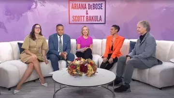 Valentino Garavani Nylon Rockrunner Sneaker worn by Scott Bakula as seen in Today on October 27, 2025