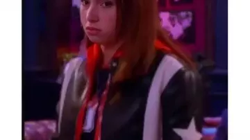 Jade Castillo Electric Bloom 2025 Star Blouson en cuir