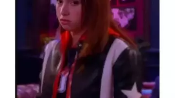 Jade Castillo Electric Bloom 2025 Star Blouson en cuir