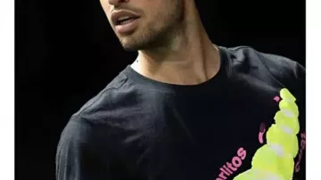 Carlos Alcaraz Rolex Paris Masters T-Shirt