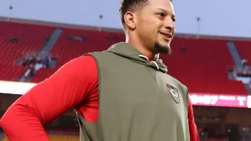 Patrick Mahomes Salute to Service 2025 Sleeveless Hoodie in Patrick Mahomes in Empty is ????????????
