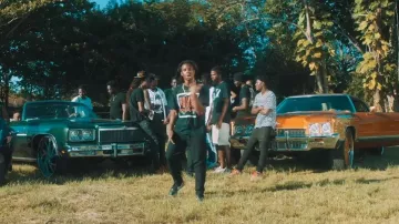 Nike Cortez Classic Black Nylon worn by Denzel Curry in Denzel Curry - RICKY