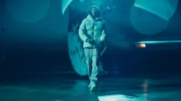 Dior White & Silver B22 Sneakers worn by Digga D in Digga D - I'm From... (Official Video)