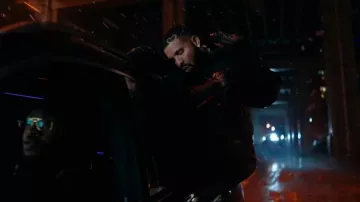 Prada Black Knit Windproof Gloves worn by Drake in Drake - What's Next (Official Music Video)